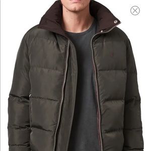 Allsaints reversible puffer jacket men’s M